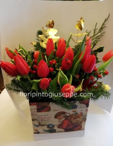 composizione tulipani